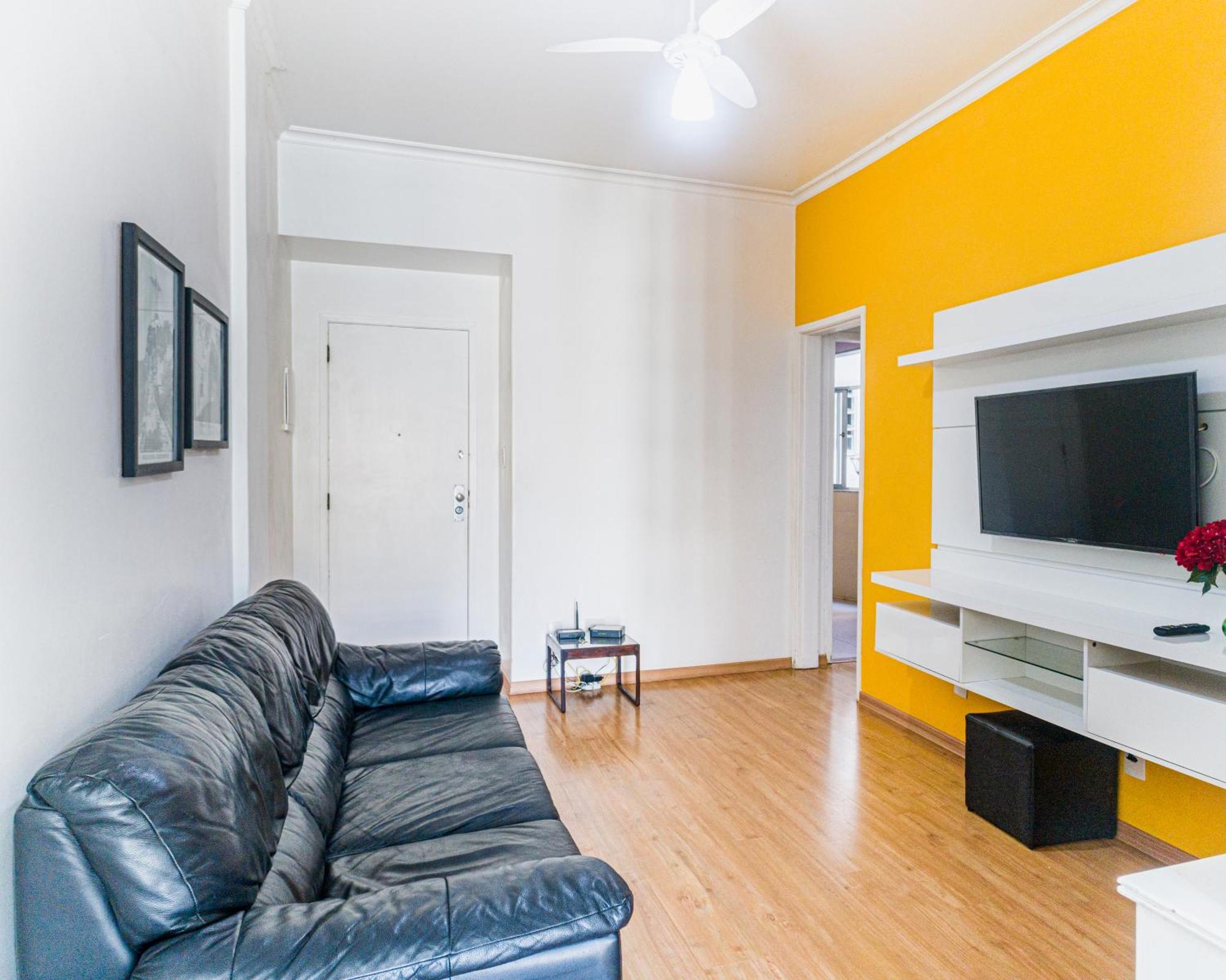 Apartamento Completo Na Praia De Copacabana 02 Quartos Com Vista Lateral Mar Em Andar Alto, Ar, Wifi , Netflix, Pauloangerami Rmvc18 Rio de Janeiro Bagian luar foto