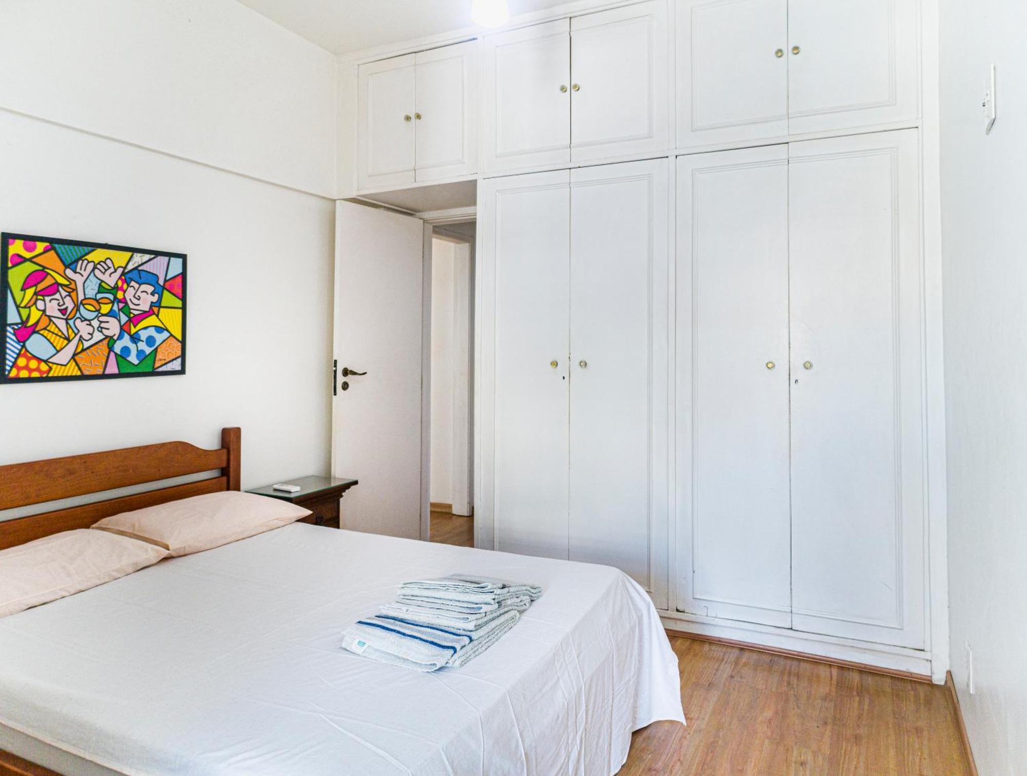 Apartamento Completo Na Praia De Copacabana 02 Quartos Com Vista Lateral Mar Em Andar Alto, Ar, Wifi , Netflix, Pauloangerami Rmvc18 Rio de Janeiro Bagian luar foto