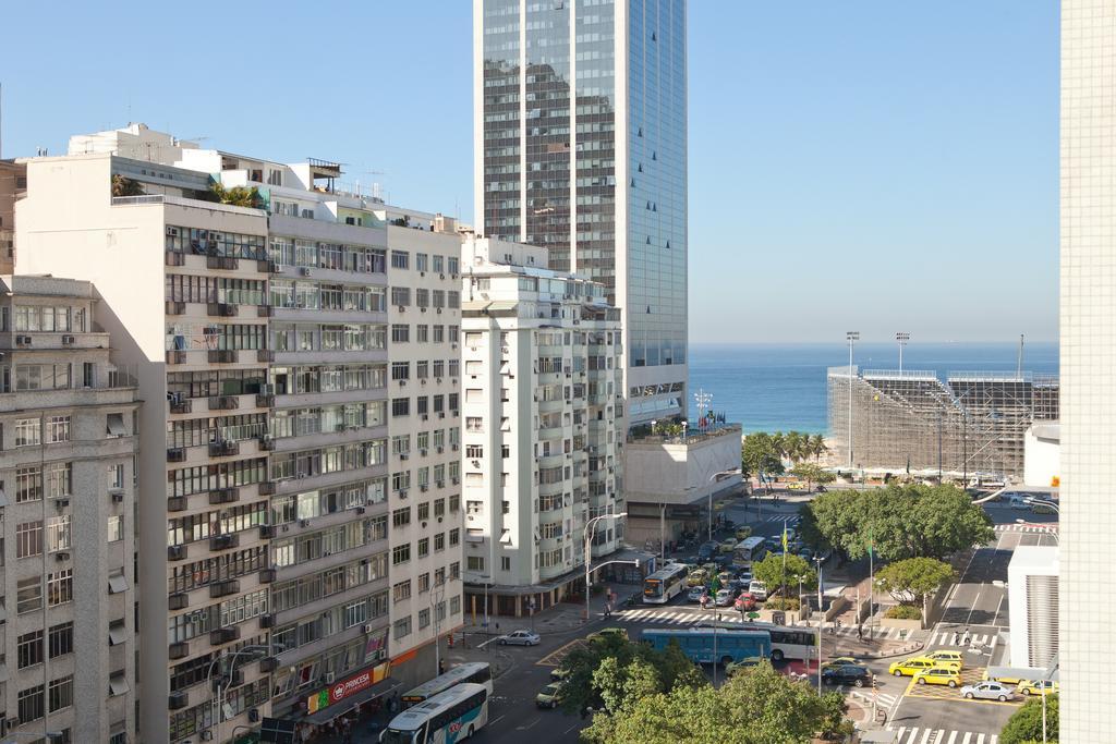 Apartamento Completo Na Praia De Copacabana 02 Quartos Com Vista Lateral Mar Em Andar Alto, Ar, Wifi , Netflix, Pauloangerami Rmvc18 Rio de Janeiro Bagian luar foto
